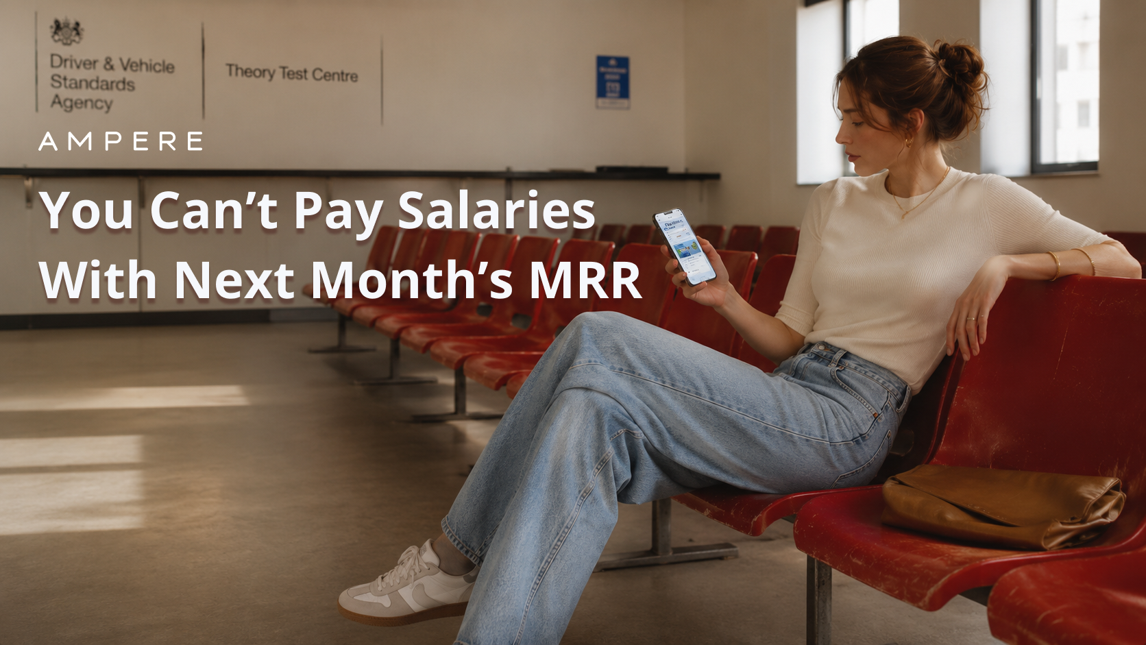 You can’t pay salaries with next month’s MRR.