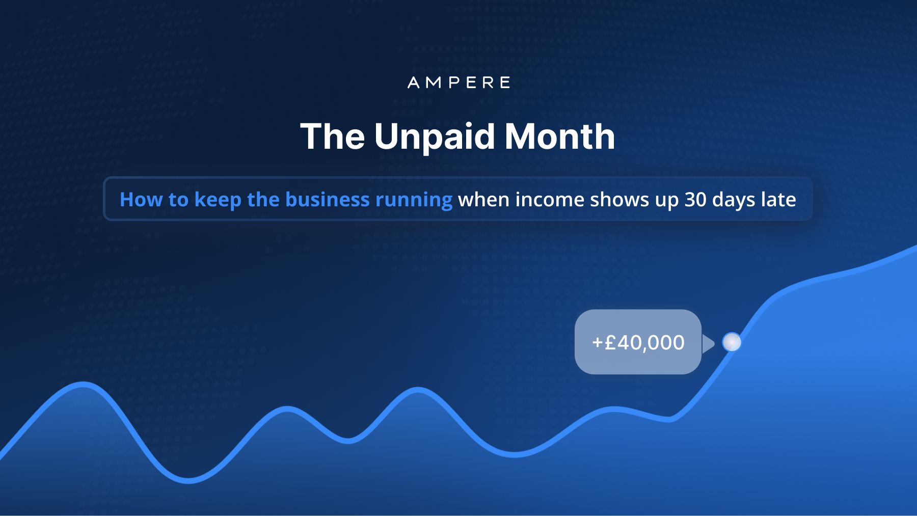What to do when your business income is delayed