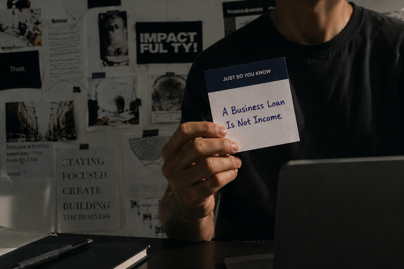 A Business Loan Is Not Income 
